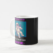Mug Un astronaute drôle perdu dans l'espace Je vais bi (Devant gauche)