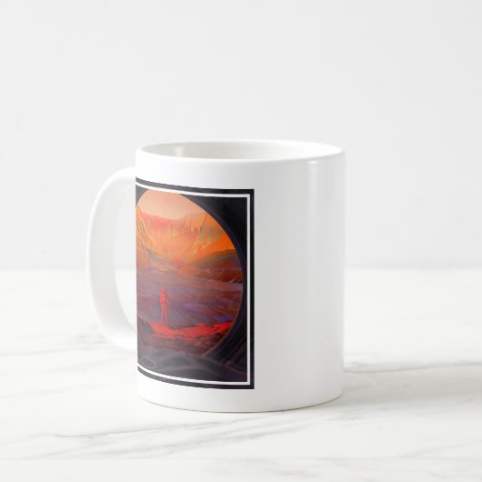 Mug Un Astronaute Sur Mars (Devant gauche)