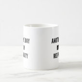 Mug Un Autre Jour Faux Ruiné Par La Responsabilité (Centre)