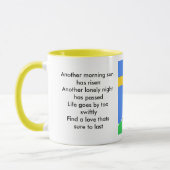 Mug Un autre soleil du matin (Gauche)