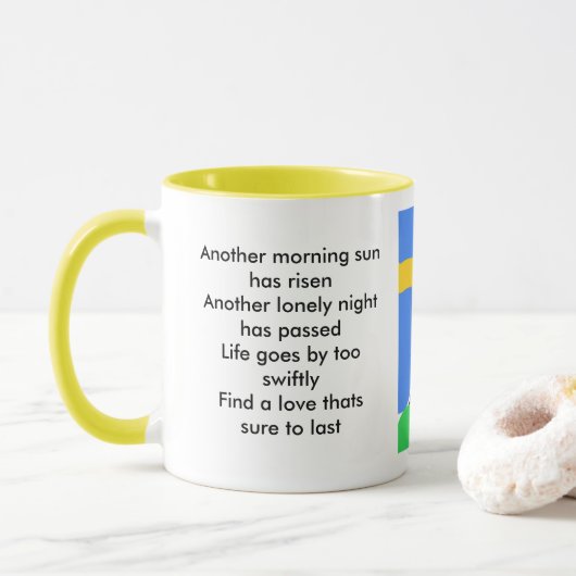 Mug Un autre soleil du matin (Avec donut)