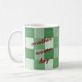 Mug Un autre vert tissé de jour (Gauche)