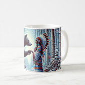 Mug Un avec la nature. (Devant droit)