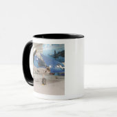 Mug Un avion de combat de la deuxième guerre mondiale (Devant gauche)