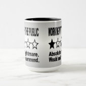 Mug Un avis d'une étoile (Centre)