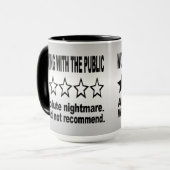 Mug Un avis d'une étoile (Devant gauche)