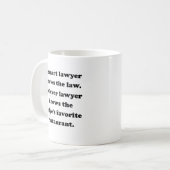 Mug Un avocat intelligent (Devant gauche)
