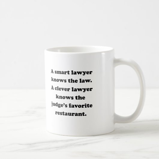Mug Un avocat intelligent (Droite)
