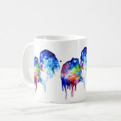 Mug Un baiser sur son cou (Devant gauche)