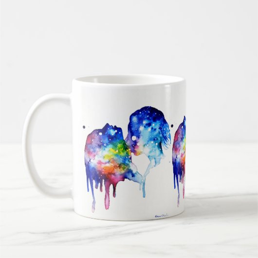 Mug Un baiser sur son cou (Gauche)