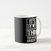 Mug Un Bajan que l'on ne comprend pas Bar Barbados (Devant droit)