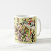 Mug Un bal de Noël à Catsville par Louis Wain (Devant droit)