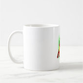Mug Un baril de déchets toxiques verts. (Gauche)