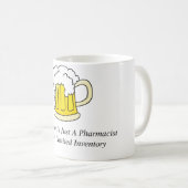 Mug Un barman est juste un pharmacien (Devant droit)