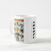 Mug Un batteur féminin (Devant gauche)