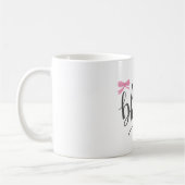 Mug Un bébé est une bénédiction, une fille bébé (Gauche)