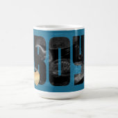 Mug Un bébé Faire-part - Sonogramme avec do-it-yoursel (Centre)