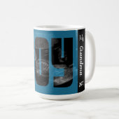 Mug Un bébé Faire-part - Sonogramme avec do-it-yoursel (Devant droit)