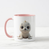 Mug Un bébé phoque adorable. (Gauche)