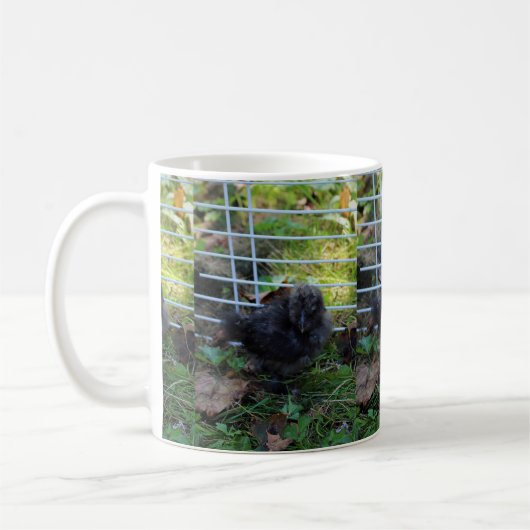 Mug Un bébé Silkie (Gauche)