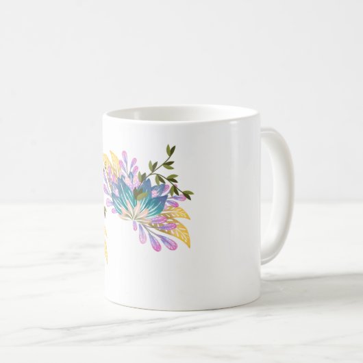 Mug Un bel exploit d'illustration de teacup (Devant droit)