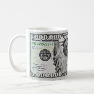 Mug Un billet d'un million de dollars