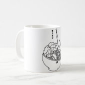 Mug Un bol de Ramen minimaliste (Devant gauche)