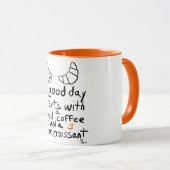 Mug Un bon début (Devant droit)