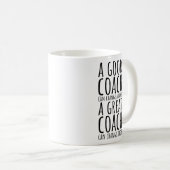 Mug Un bon entraîneur peut changer un match, un grand  (Devant droit)