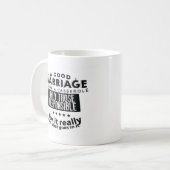 Mug Un bon mariage est comme une casserole (Devant gauche)