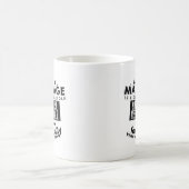 Mug Un bon mariage est comme une casserole (Centre)