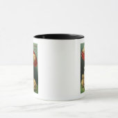 Mug Un bon Pâques sur les champignons rouges (Centre)