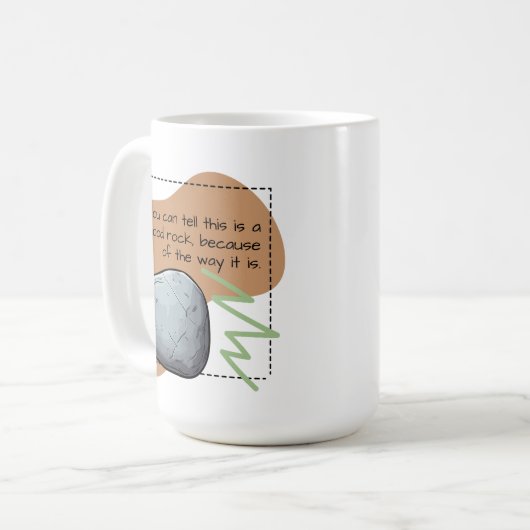 Mug Un bon rocher (Devant gauche)