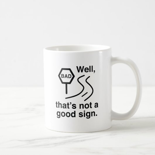 Mug Un bon signe (Droite)