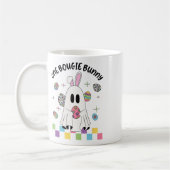 Mug Un Boojee Bunny Funny Boo Ghost Joyeux jour de Pâq (Gauche)