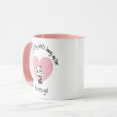 Mug Un bras de mère, Panda (Devant gauche)