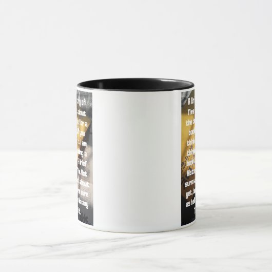 Mug Un bref historique de Tim : Drôle (Centre)