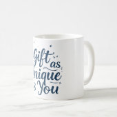 Mug Un cadeau aussi unique que vous (Devant droit)