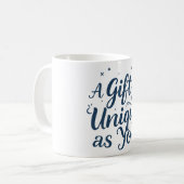 Mug Un cadeau aussi unique que vous (Devant gauche)