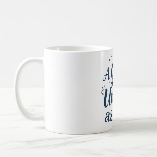 Mug Un cadeau aussi unique que vous (Gauche)