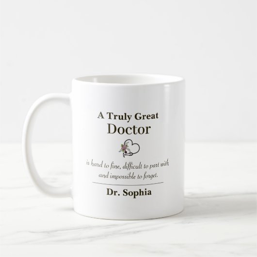 Mug Un cadeau d'appréciation pour un véritablement gra (Gauche)