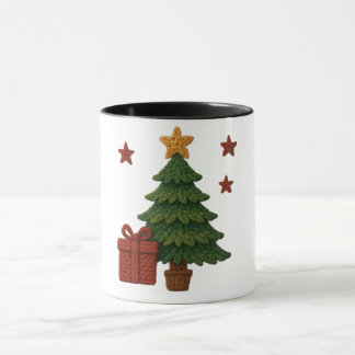 Mug Un cadeau d'arbre tricoté mignon