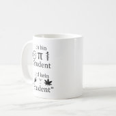 Mug Un cadeau d'étudiant de MINT, étudiant (Devant gauche)