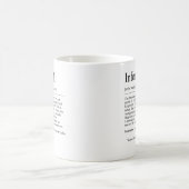 Mug Un cadeau d'informatique, étudiants (Centre)