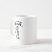 Mug Un cadeau pour un golfeur, un Humour de golf (Devant gauche)