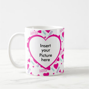 Mug Un cadeau romantique personnalisé avec photo de vo