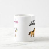 Mug Un Cadeau Unicorne Awesome Pour dentiste (Centre)