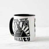 Mug Un-Cadre d'agilité de Terrier d'écossais (Devant gauche)