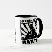 Mug Un-Cadre d'agilité de Terrier d'écossais (Devant droit)