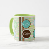 Mug Un café à pois (Devant gauche)